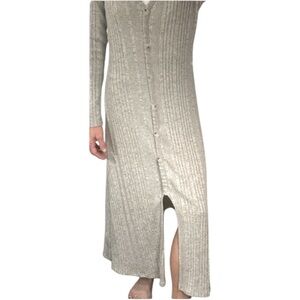 💫Stacking V-Neck Split Breasted Sweater Dress